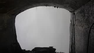 Behind the Falls